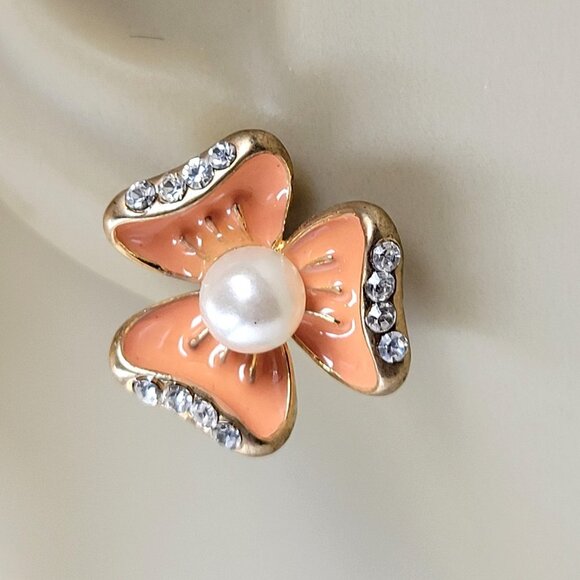 Orange Mini Earrings - Picture 5 of 9